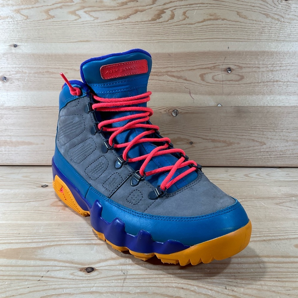 Nike Air Jordan 9 Retro Boot NRG Mens Size 10 Green Abyss Nubuck AR4491-300